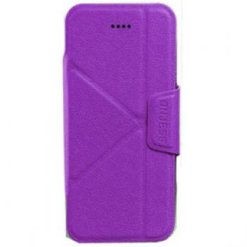iPhone 5/5S iShine Onjess Type Cases Top Quality PU Leather Multi function Bracket Leather Wallet Anti Scratch in Purple
